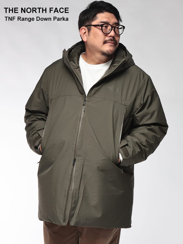 TNF Range Down parka