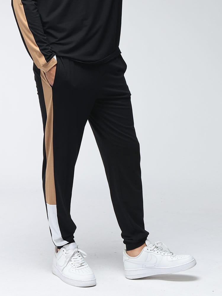 HUGO BOSS (ヒューゴボス) メンズ ジョガーパンツ BALANCE ロゴ ワンポイント ラウンジウェア パンツ HBU50571118