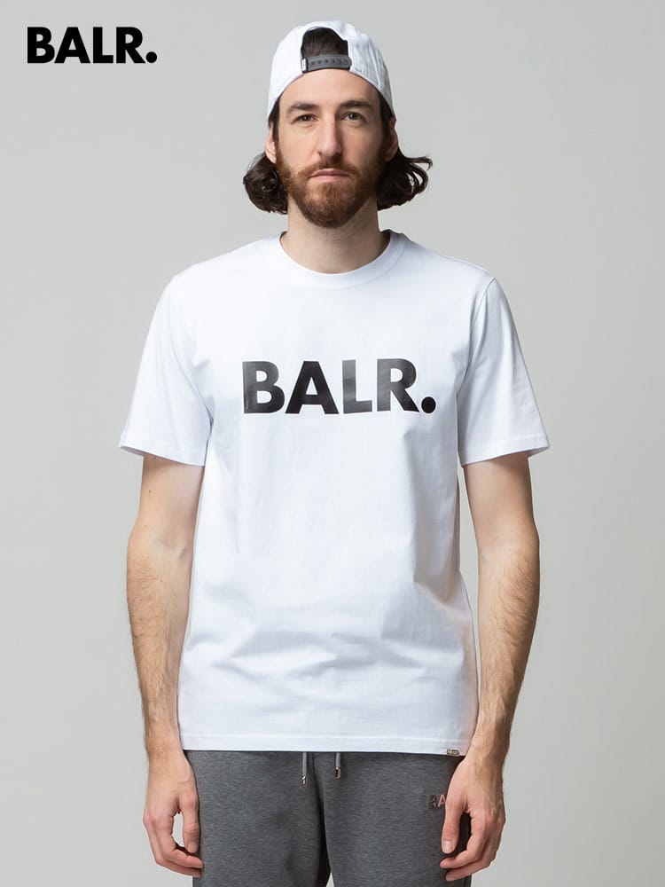 BALR. (ボーラー) BIGロゴ クルーネック 半袖 Tシャツ BAB11121048 ブランド