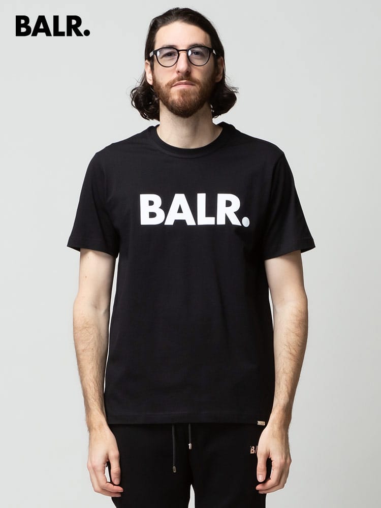 BALR. (ボーラー) BIGロゴ クルーネック 半袖 Tシャツ BAB11121048 ブランド