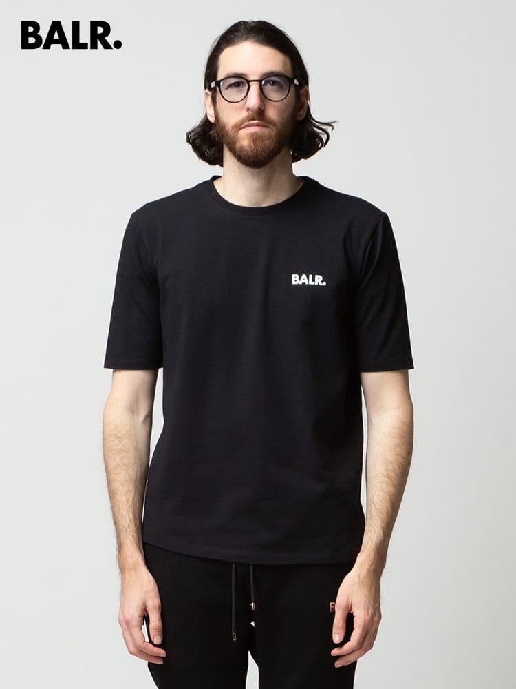 BALR. (ボーラー) 胸ロゴ クルーネック 半袖 Tシャツ BAB11121050