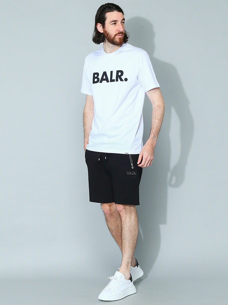 BALR. (ボーラー) ロゴプリント クルーネック 半袖 Tシャツ BA11121048 