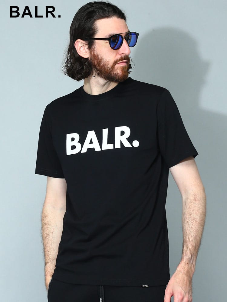 BALR. (ボーラー) ロゴプリント クルーネック 半袖 Tシャツ BA11121048 メンズ ブランド