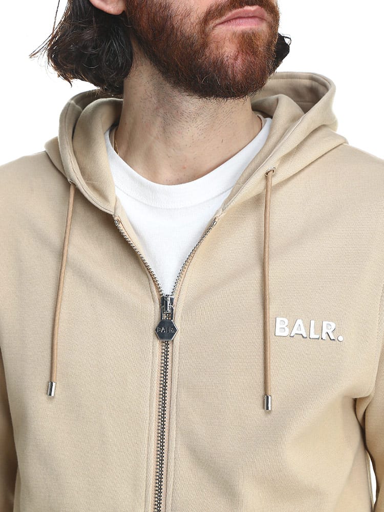 BALR. (ボーラー) メタルロゴ フルジップ パーカー BA12671018 メンズ 