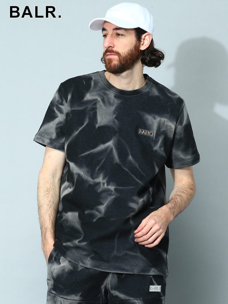 BALR. (ボーラー) タイダイ クルーネック 半袖 Tシャツ BA11121178 メンズ ブランド