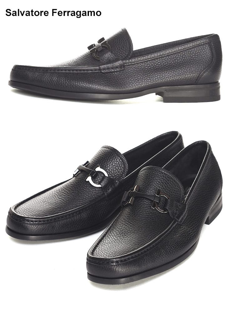 Salvatore Ferragamo (サルバトーレフェラガモ) ガンチーニビット モカシンシューズ FG029392642848 メンズ ブランド