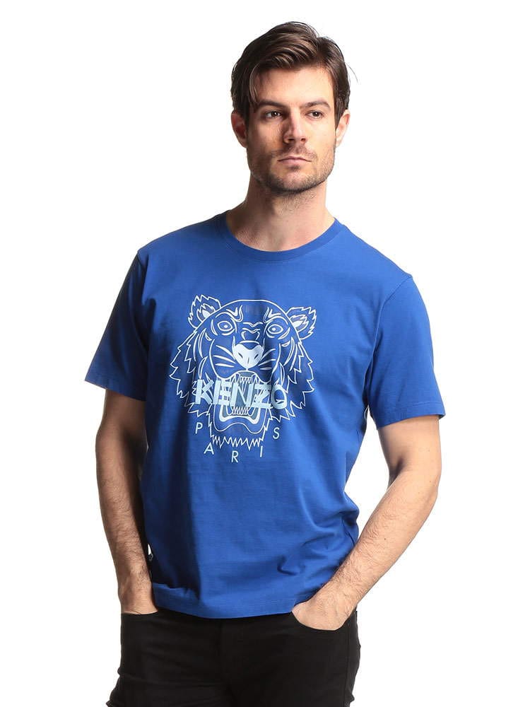 KENZO (ケンゾー) タイガープリント クルーネック 半袖 Tシャツ TIGER KZFB55TS0204YA ブランド