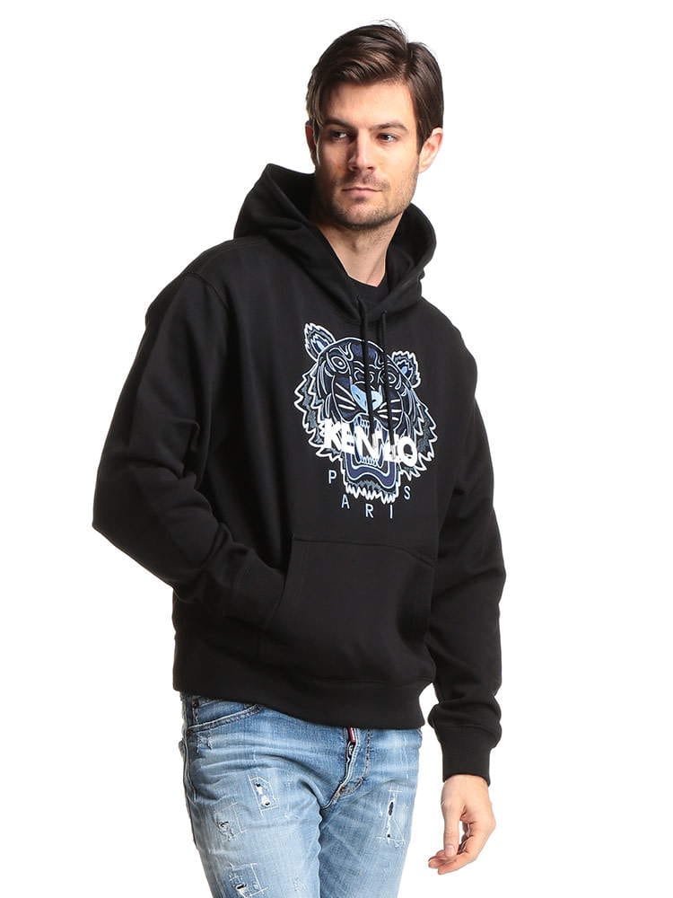 KENZO (ケンゾー) タイガー刺繍 プルオーバー 長袖 スウェット パーカー TIGER KZFB55SW3104XA メンズ