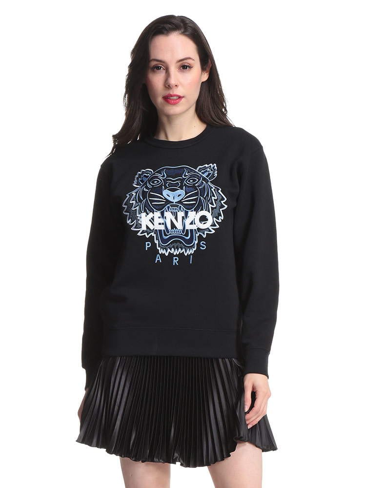 KENZO (ケンゾー) タイガー刺繍 クルーネック スウェット トレーナー KZLFB52SW8244XA レディース ブランド