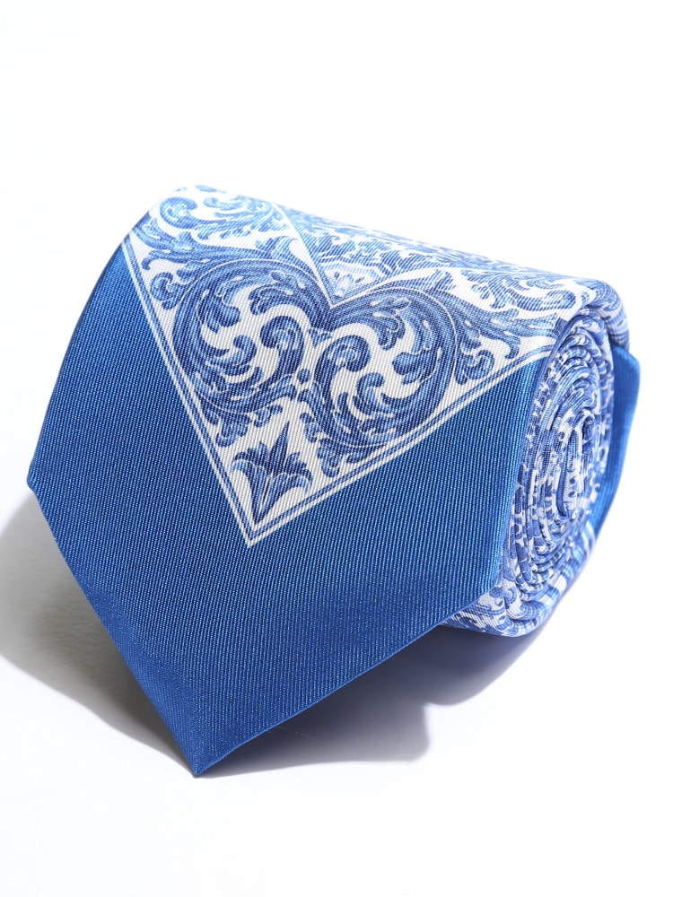 Gabriele Pasini (ガブリエレ パジーニ) シルク100％ チーフ柄 ネクタイ GP17TIE8GP17108