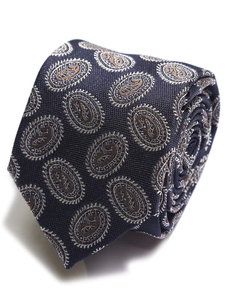 LARDINI (ラルディーニ) シルク100％ 総柄 ネクタイ LDCRC8EL56148 ブランド