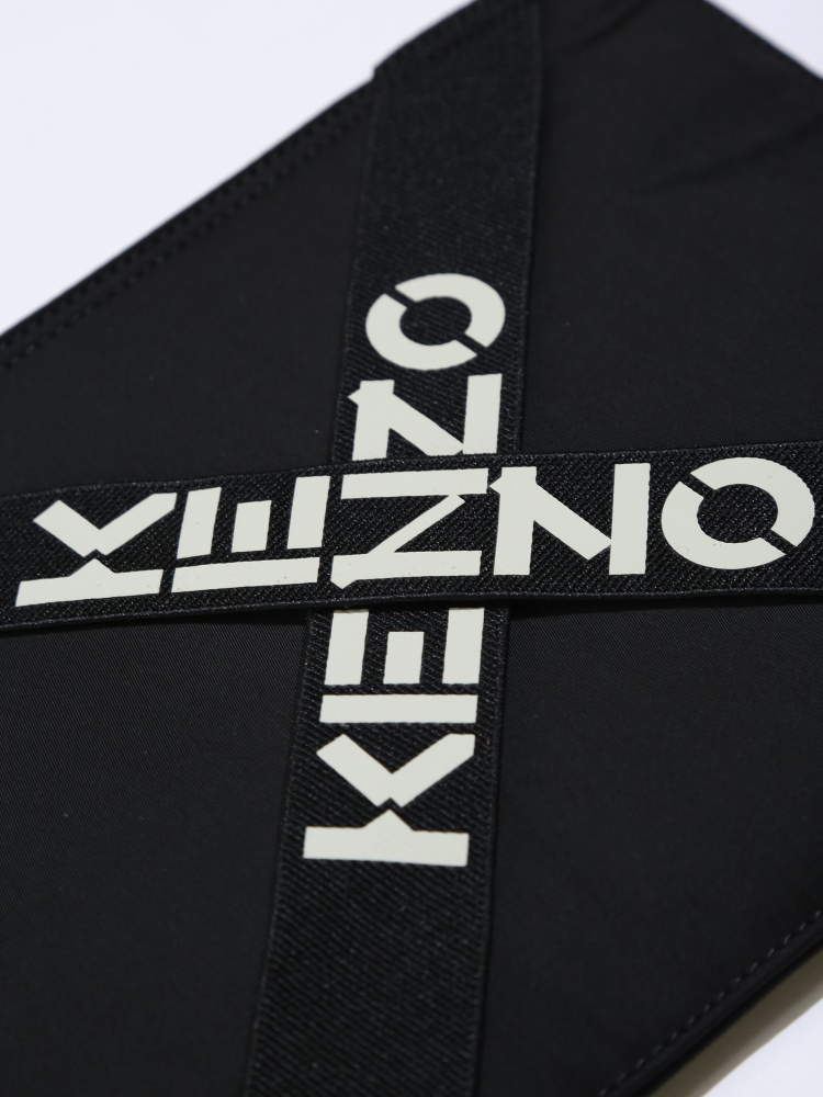 KENZO (ケンゾー) クロスロゴ クラッチバッグ SPORT LARGE CLUTCH KZFA65PM222F21【サカゼン公式通販】