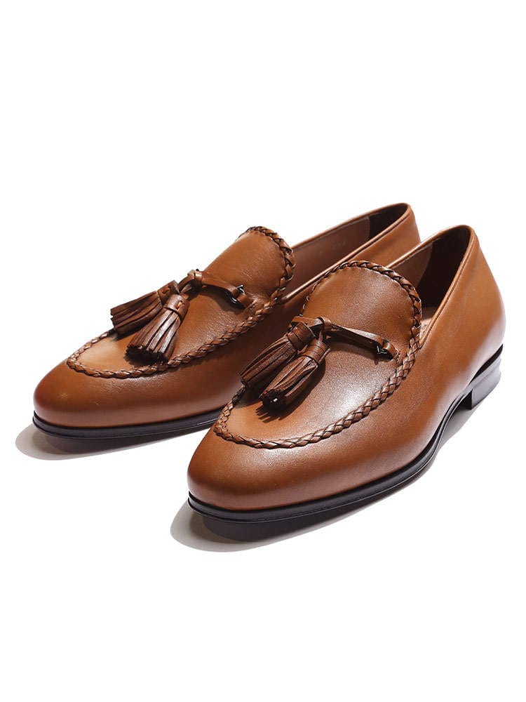 Salvatore Ferragamo (サルヴァトーレフェラガモ) レザー タッセル ローファー PATRICK FG020065741524 ブランド