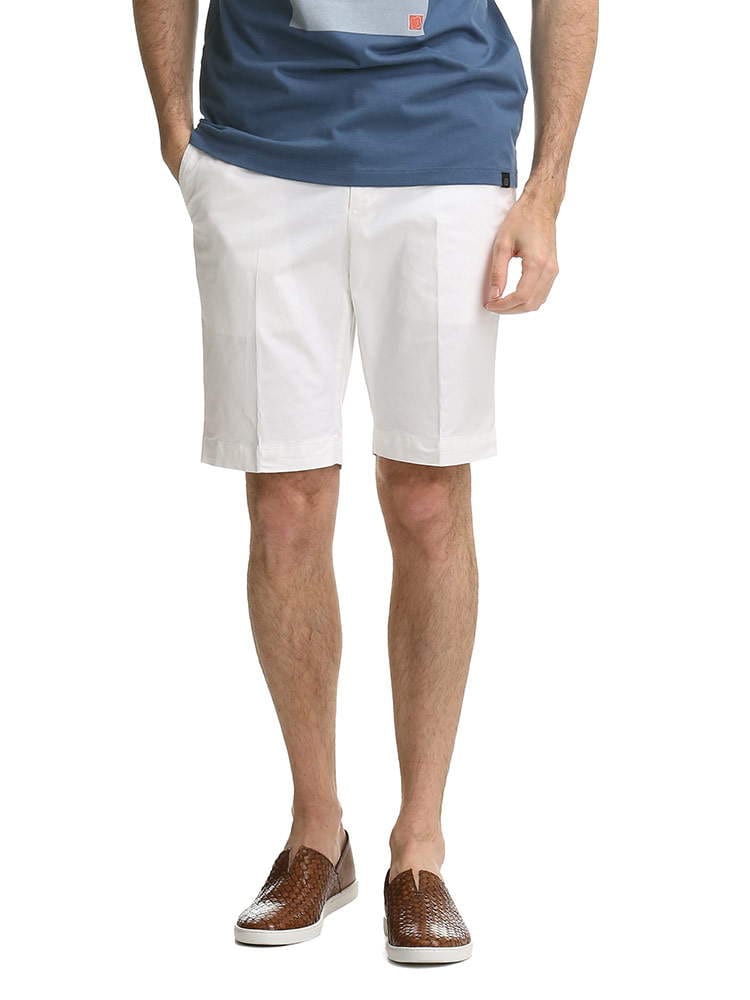 PT TORINO (ピーティートリノ) ストレッチ 無地 ジップフライ ショートパンツ PTCBBTKCCNU35