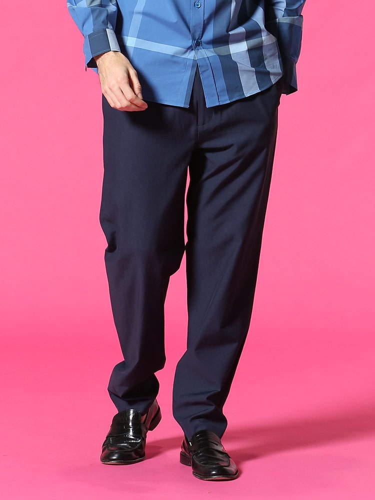 KENZO (ケンゾー) 無地 ウエストゴム ロングパンツ JOGPANT KZFB55PA5005AI