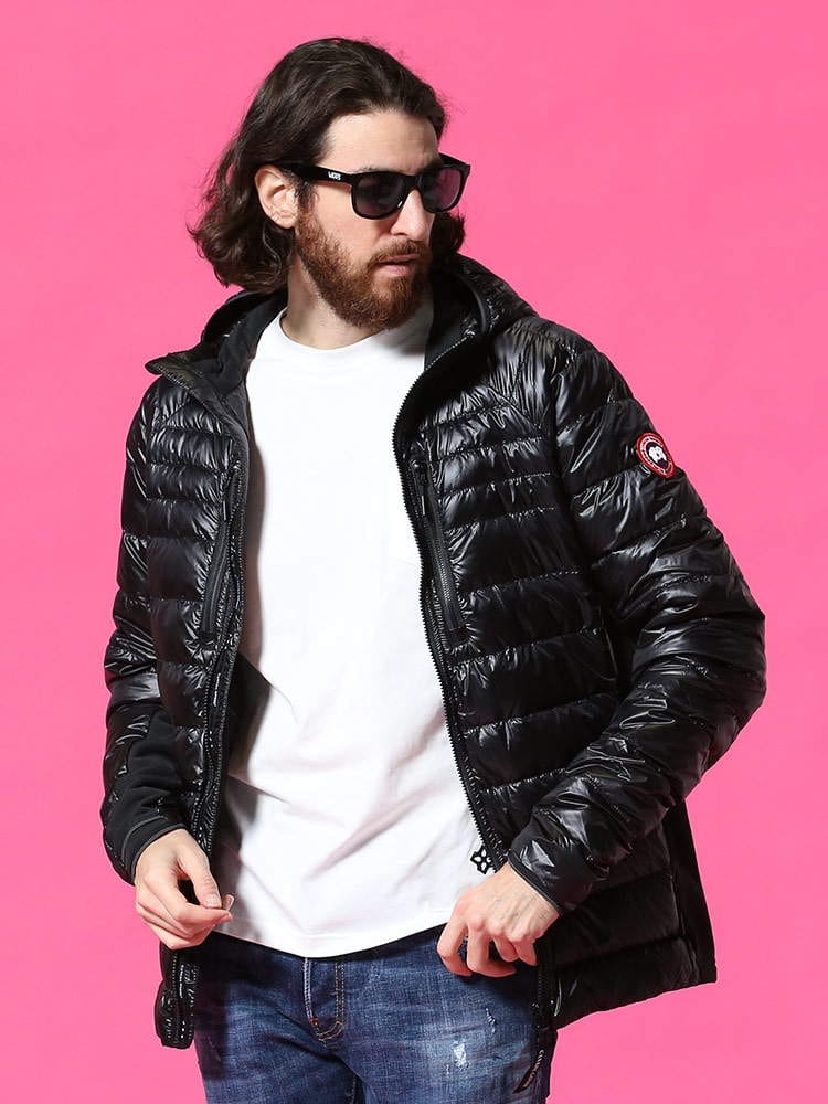 CANADA GOOSE (カナダグース) フード フルジップ ライト ダウンジャケット HYBRIDGE LITE HOODY CG2712M