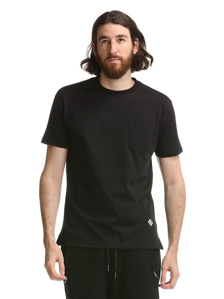 TAGLIATORE (タリアトーレ) ワンポイント ポケット付き クルーネック 半袖 Tシャツ TGJEFFREYFUE21