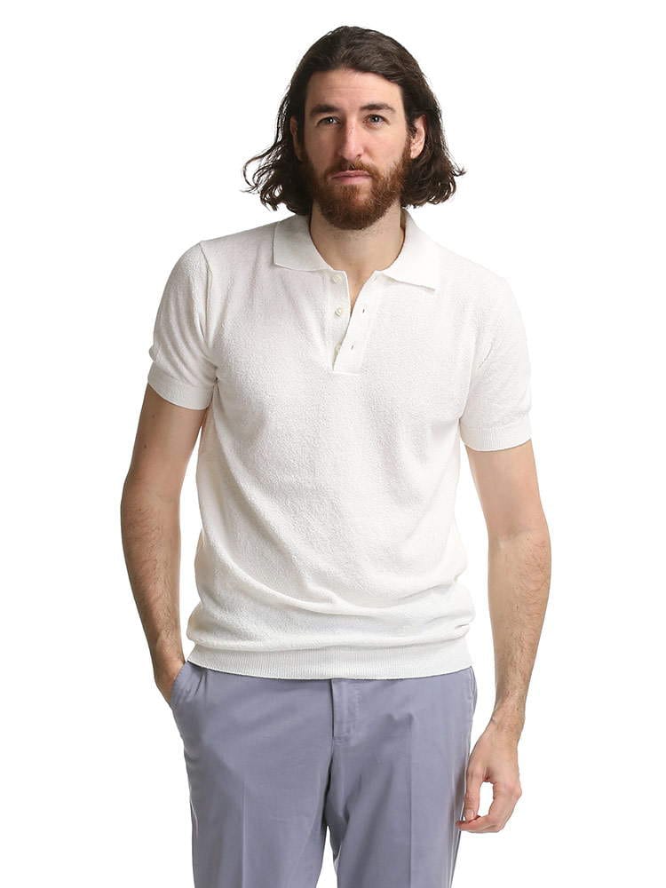 CIRCOLO 1901 (チルコロ1901) 無地 パイル地 半袖 ポロシャツ CICN3130 ブランド