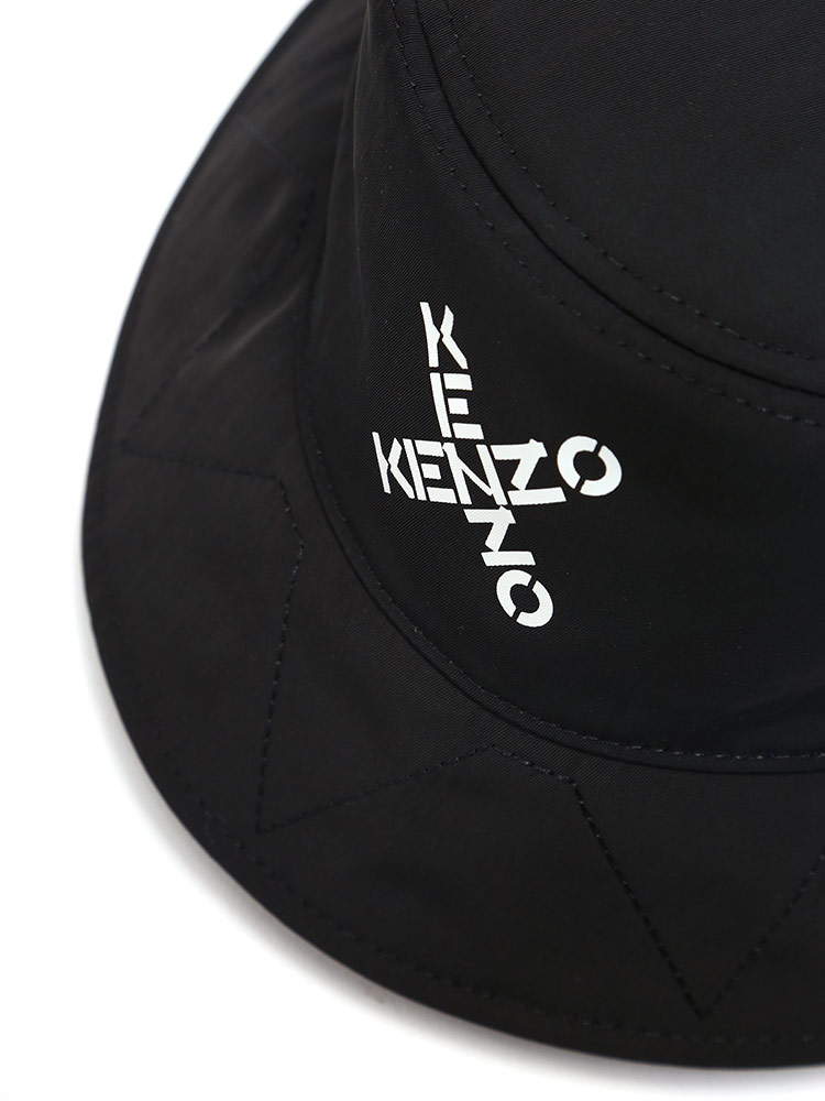 KENZO (ケンゾー) リバーシブル クロスロゴ バケットハット BUCKET HAT KZFA65AC224F21【サカゼン公式通販】