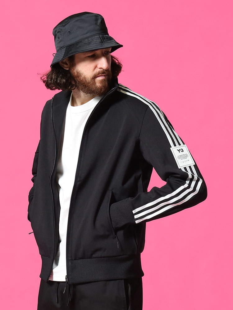 Y-3 (ワイスリー) スリーストライプ フルジップ トラックジャケット 3STP Y3H16347