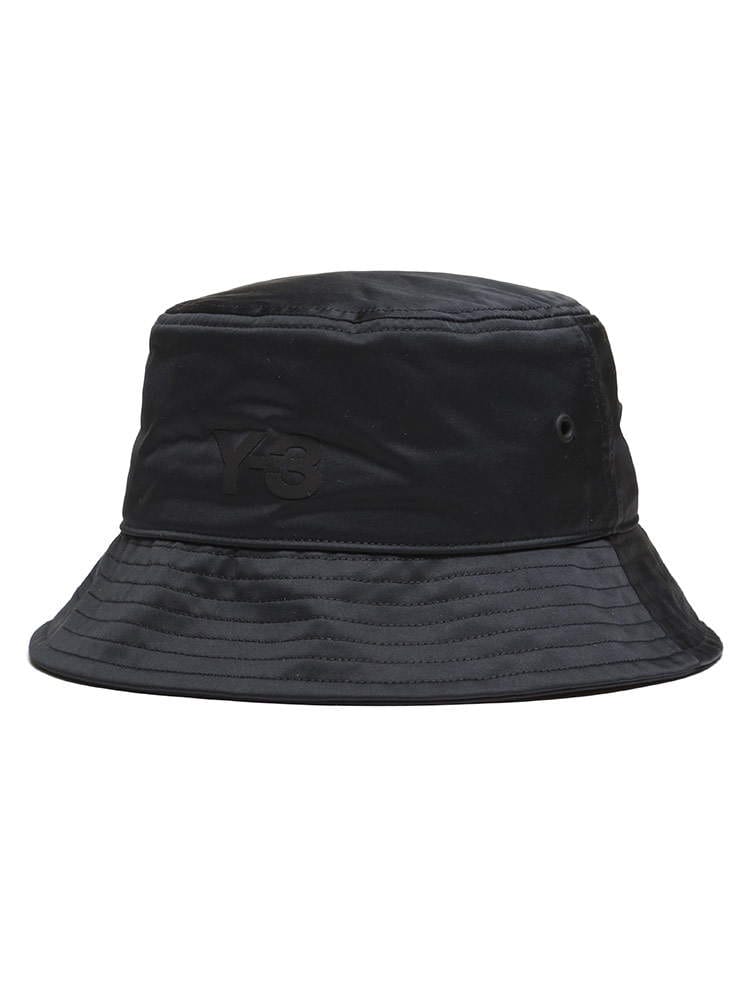 Y-3 (ワイスリー) ロゴ 裏メッシュ バケットハット CLASSIC BUCKET HAT BLACK Y3GQ3279