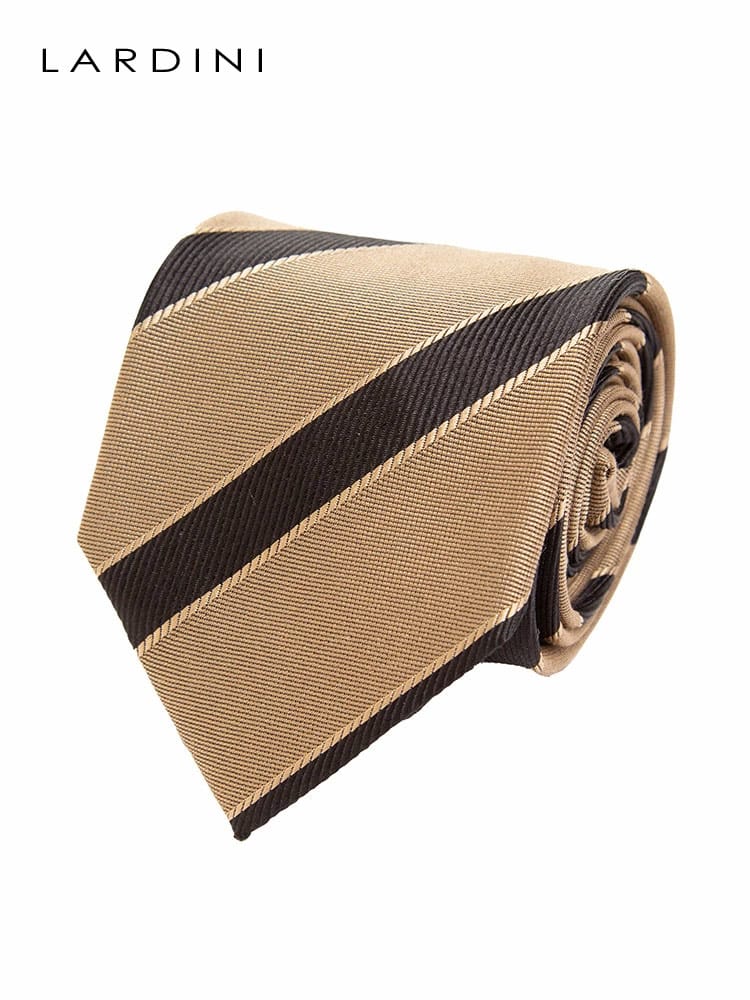 LARDINI (ラルディーニ) シルク ウール ストライプ ネクタイ LDCRC8IP57138 メンズ
