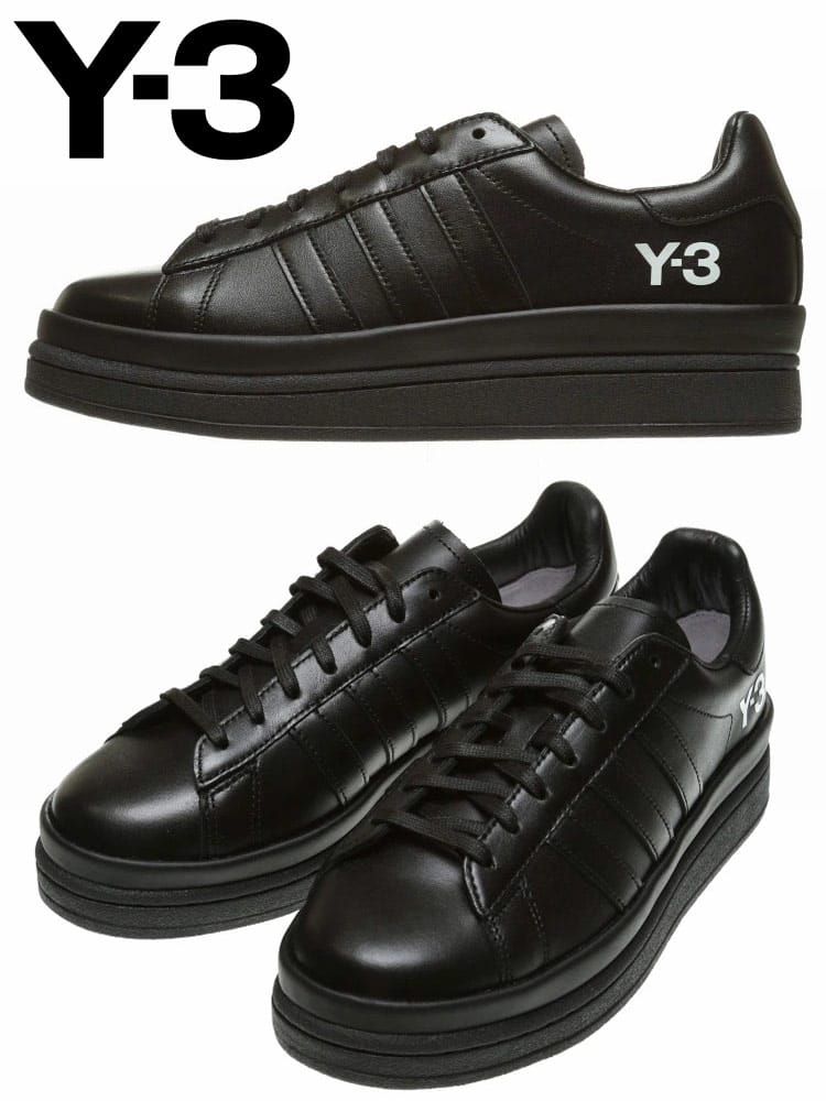 Y-3 ワイスリー レザー スリーライン ローカット スニーカー HICHO ブランド メンズ 靴 Y3GZ9147