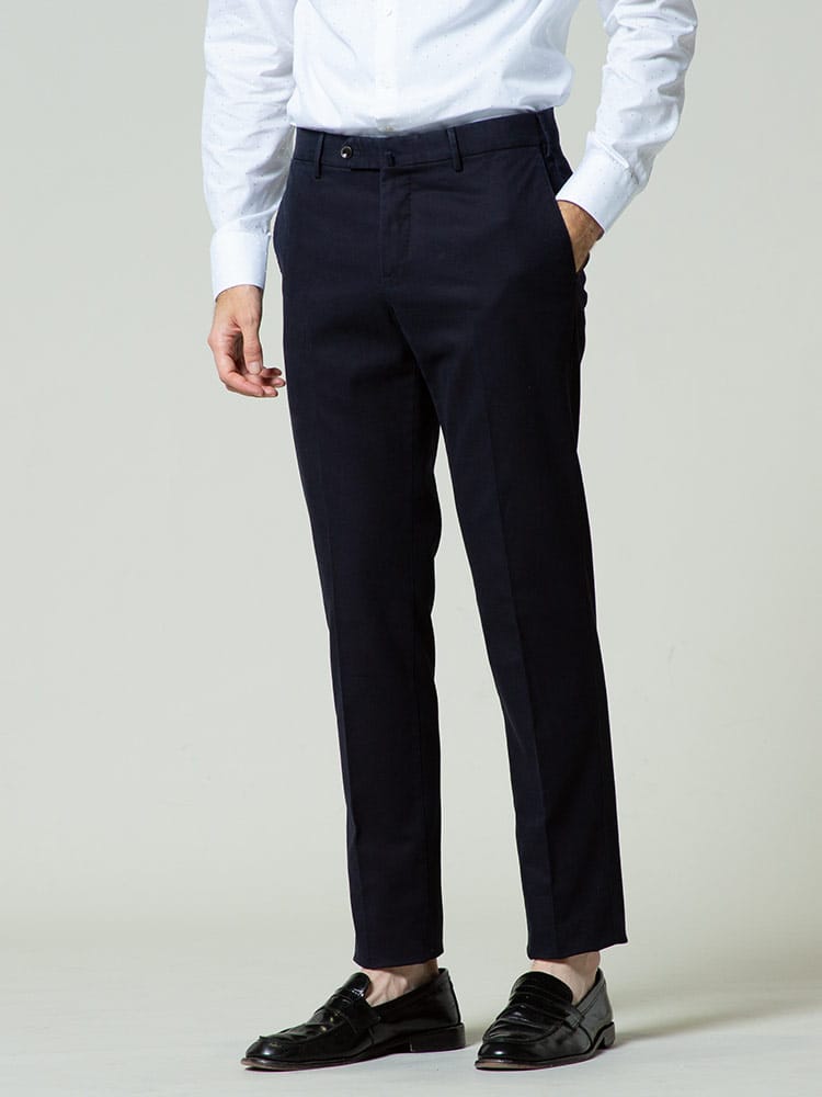 PT TORINO ピーティートリノ ノータック ストレッチ コットンパンツ ブランド メンズ ボトムス パンツ ノープリーツ PTCPVL01Z00TU45 