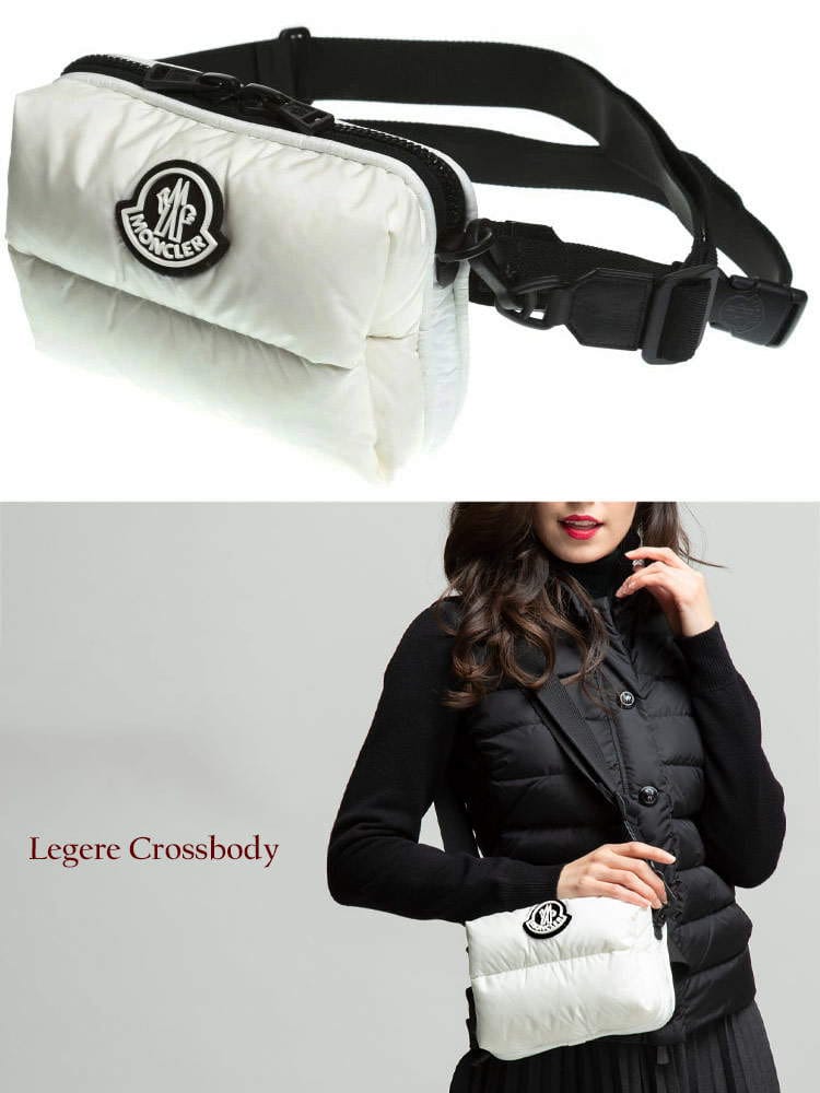 MONCLER モンクレール ナイロン キルティング ショルダーバッグ Legere Crossbody ブランド レディース バッグ 鞄 コンパクト MCL5L5100002SZS