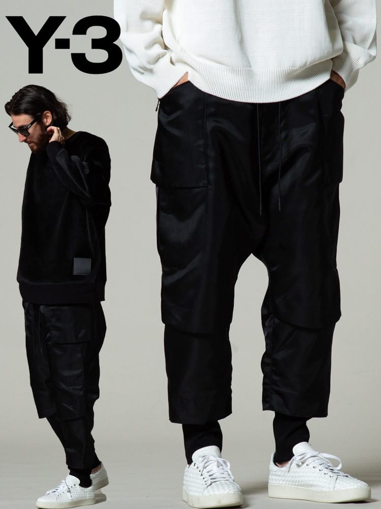 Y-3 ワイスリー サイドポケット カーゴパンツ TECH TWILL CARGO 