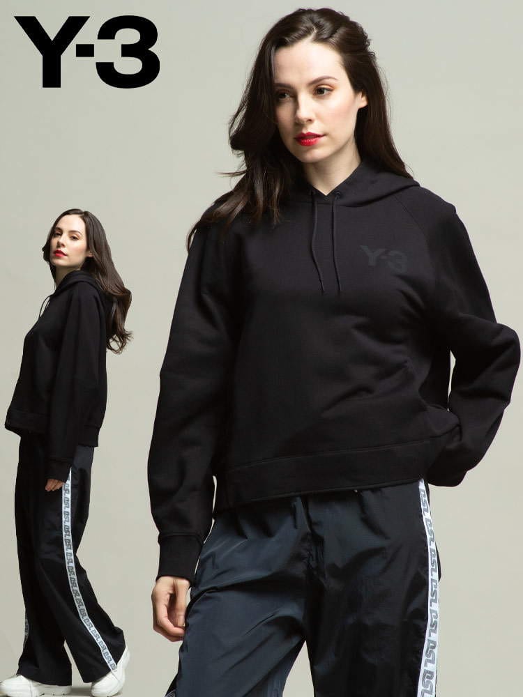 Y-3 ワイスリー クラシックロゴ プルオーバー パーカー ブランド レディース トップス スウェット YOHJI YAMAMOTO ヨウジヤマモト Y3LGV2799 ロゴ