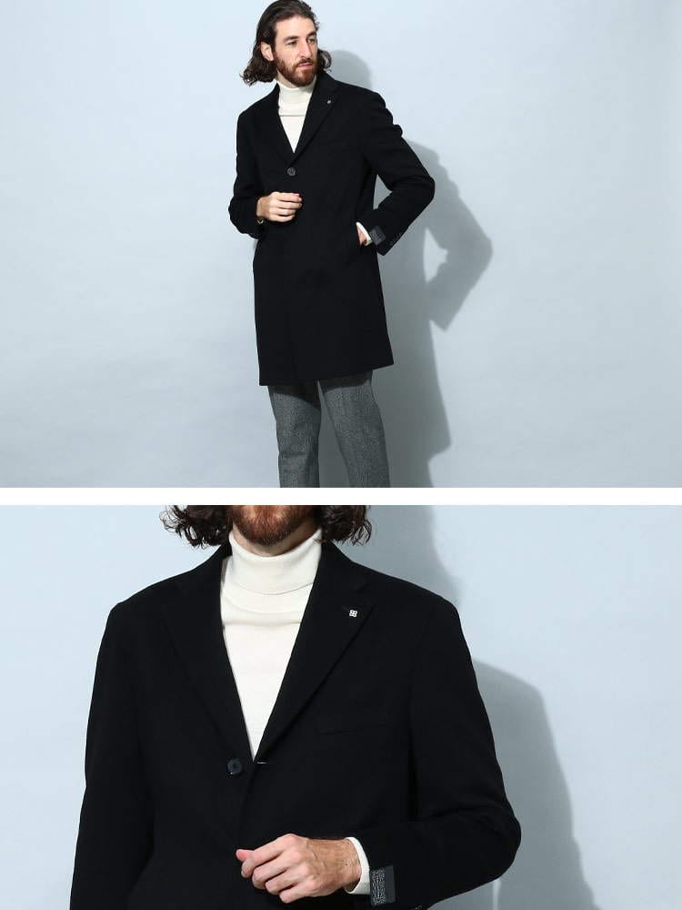 タリアトーレ メンズ コート TAGLIATORE ブランド チェスターコート 
