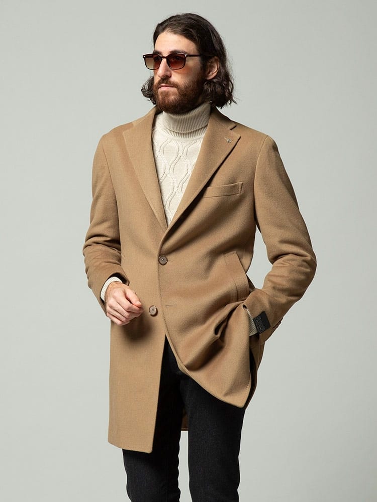 TAGLIATORE (タリアトーレ) カシミヤ100％ シングル コート TGCFBM13X350002