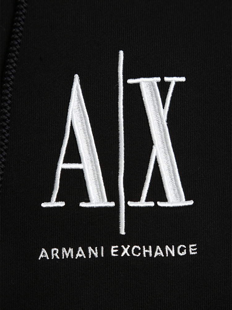 ARMANI EXCHANGE アルマーニ エクスチェンジ ロゴ 刺繍 パーカー ブランド レディース トップス パーカ【サカゼン公式通販】