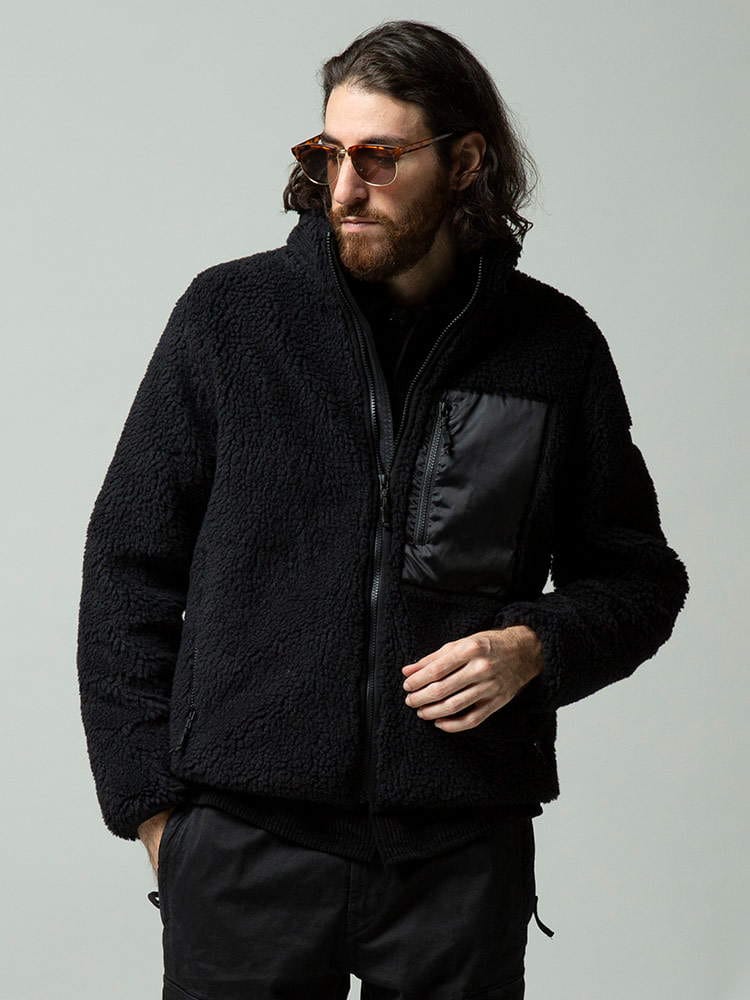 TATRAS (タトラス) フード収納 フルジップ ボアジャケット CARUNA TRMTAT21A4748