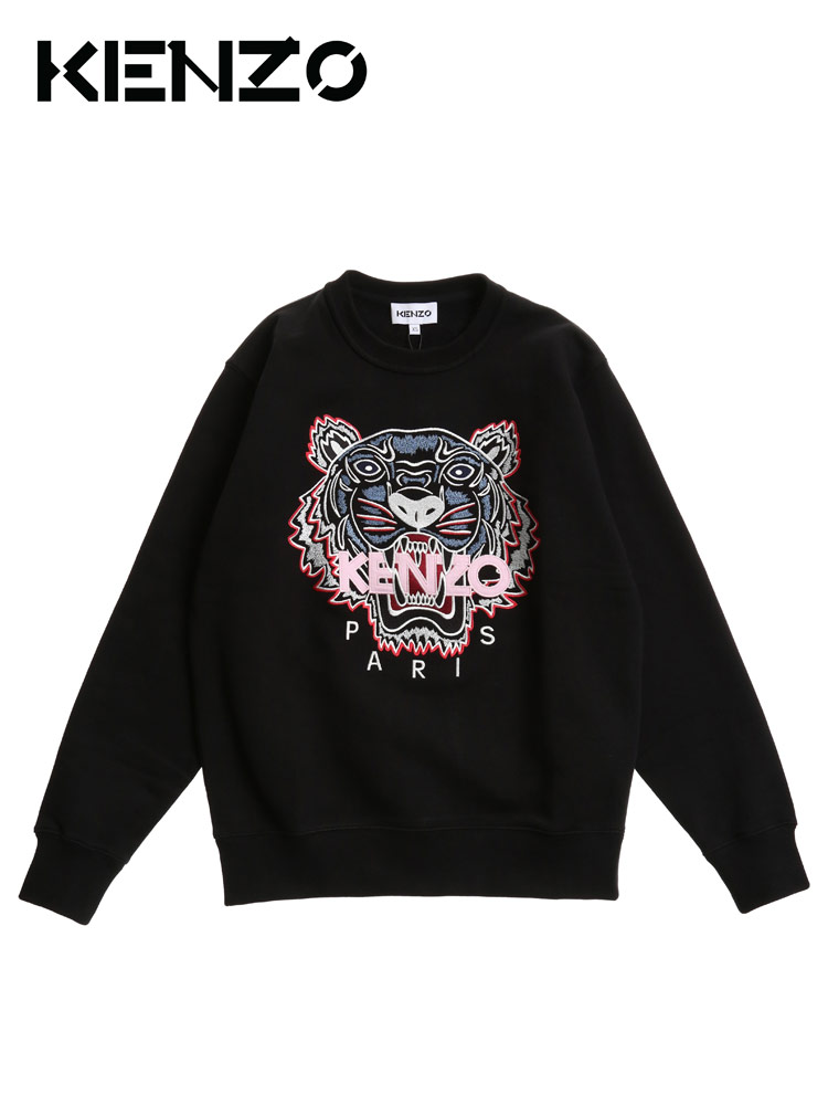 KENZO (ケンゾー) トレーナー タイガー刺繍 クルーネック スウェット KZLFC52SW8244XL レディース【サカゼン公式通販】