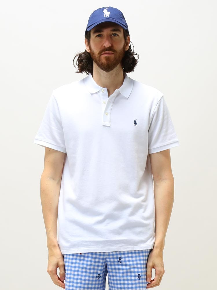 POLO RALPH LAUREN (ポロラルフローレン) ワンポイント 半袖 ポロシャツ RL710660897 ブランド
