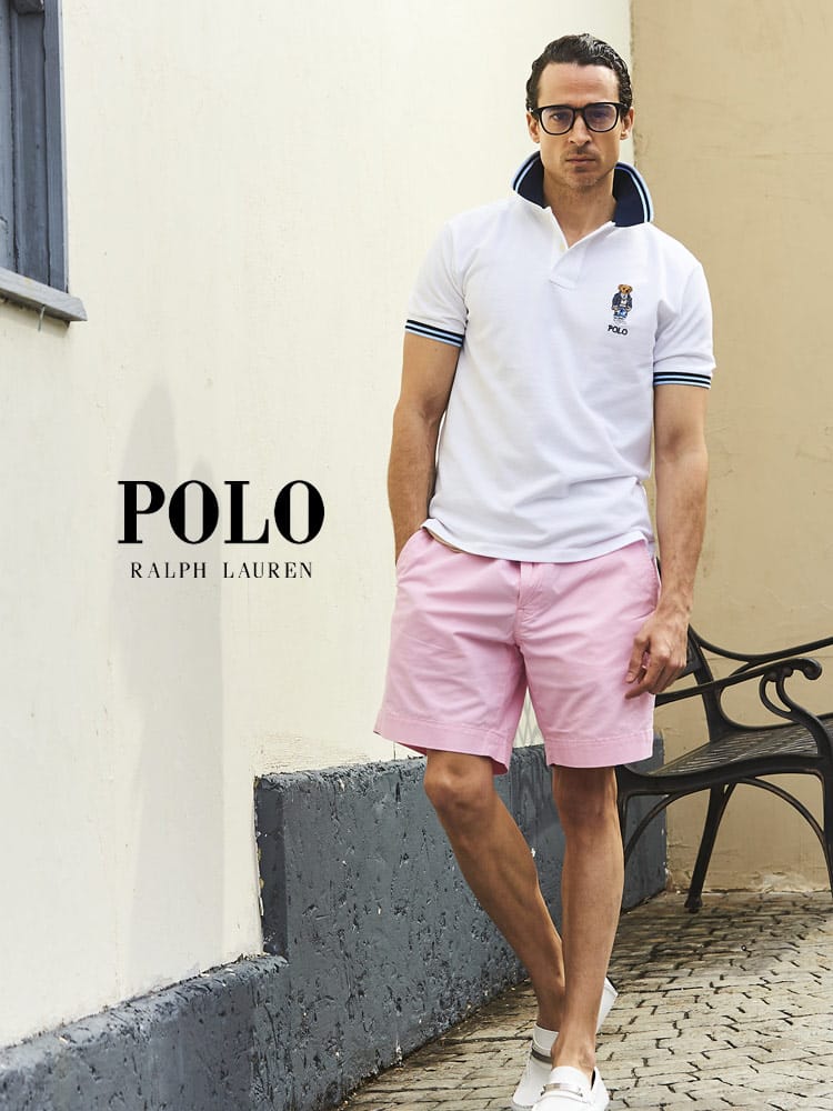 POLO RALPH LAUREN (ポロ ラルフ ローレン) BEAR刺繍 半袖 クレリック 