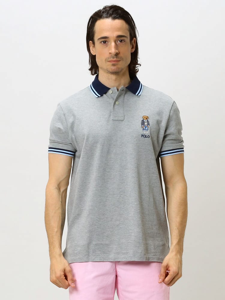 POLO RALPH LAUREN (ポロ ラルフ ローレン) BEAR刺繍 半袖 クレリック 
