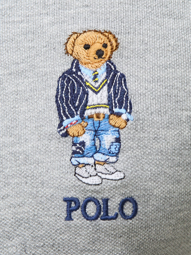 POLO RALPH LAUREN (ポロ ラルフ ローレン) BEAR刺繍 半袖 クレリック ポロシャツ RL7108【サカゼン公式通販】