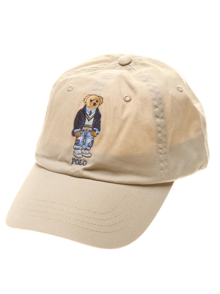 POLO RALPH LAUREN (ポロ ラルフ ローレン) ベア刺繍 コットン キャップ RL710860588 ブランド