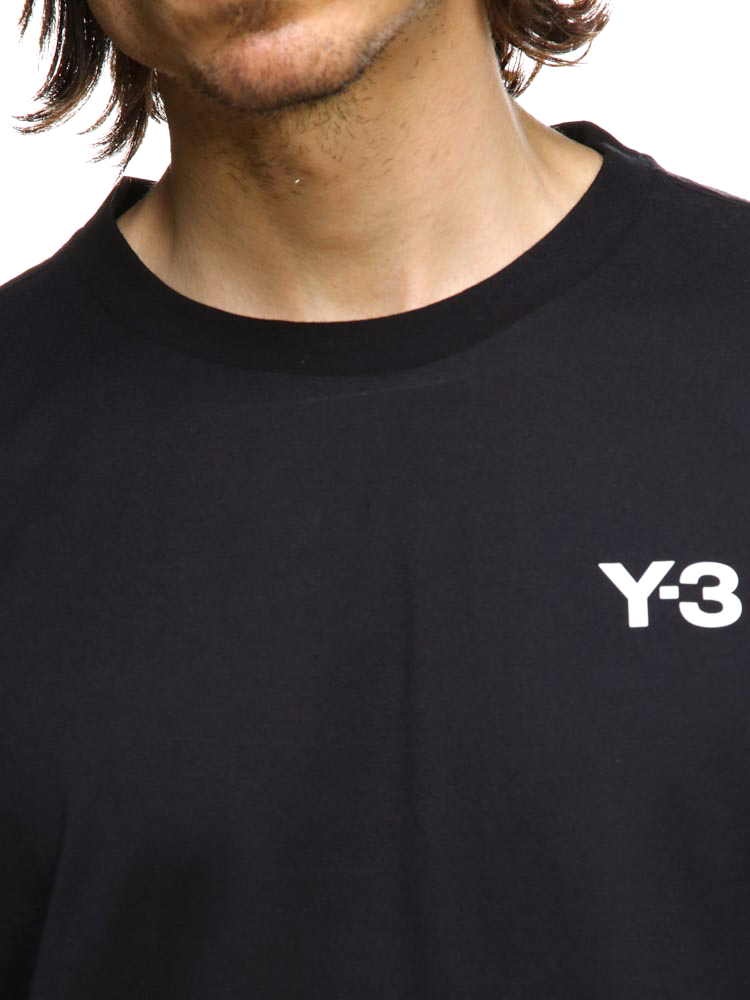 Y-3 (ワイスリー) ブランド メンズ バック デザイン プリント クルー ...