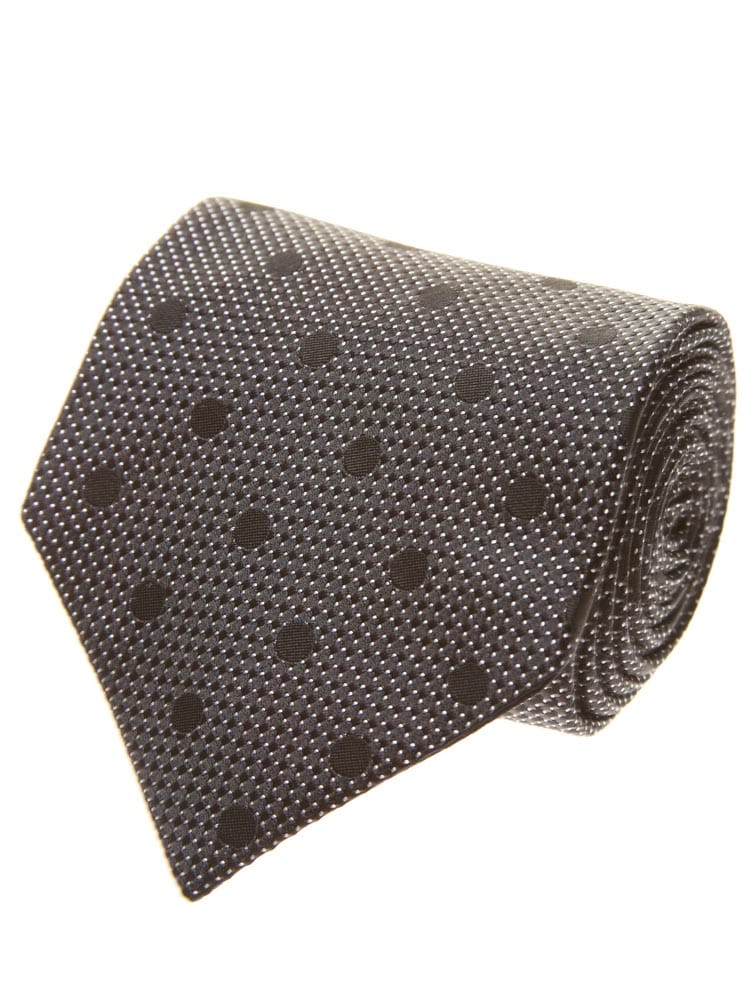 TOM FORD (トム フォード) シルク100％ ドット ネクタイ TF3TF08XTO