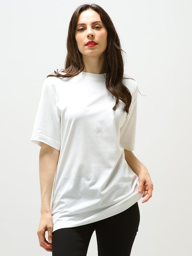 Y-3 (ワイスリー) バックデザイン クルーネック 半袖 Tシャツ COMMERATIVE Y3LHG8796 レディース ブランド