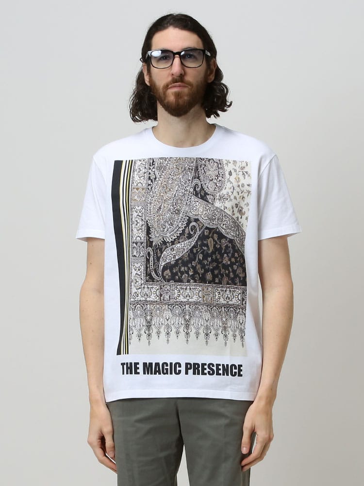 ETRO (エトロ) バンダナペイズリー クルーネック 半袖 Tシャツ ET221U1Y0209231 ブランド