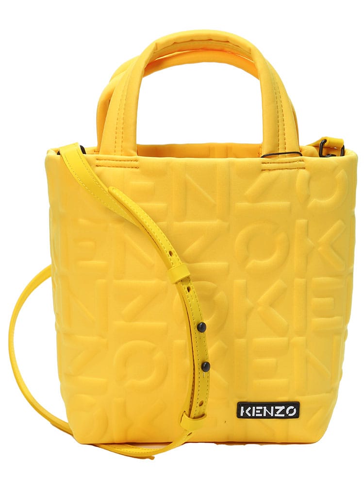 KENZO (ケンゾー) エンボスロゴ スモール トートバッグ KZFC52SA002F09 