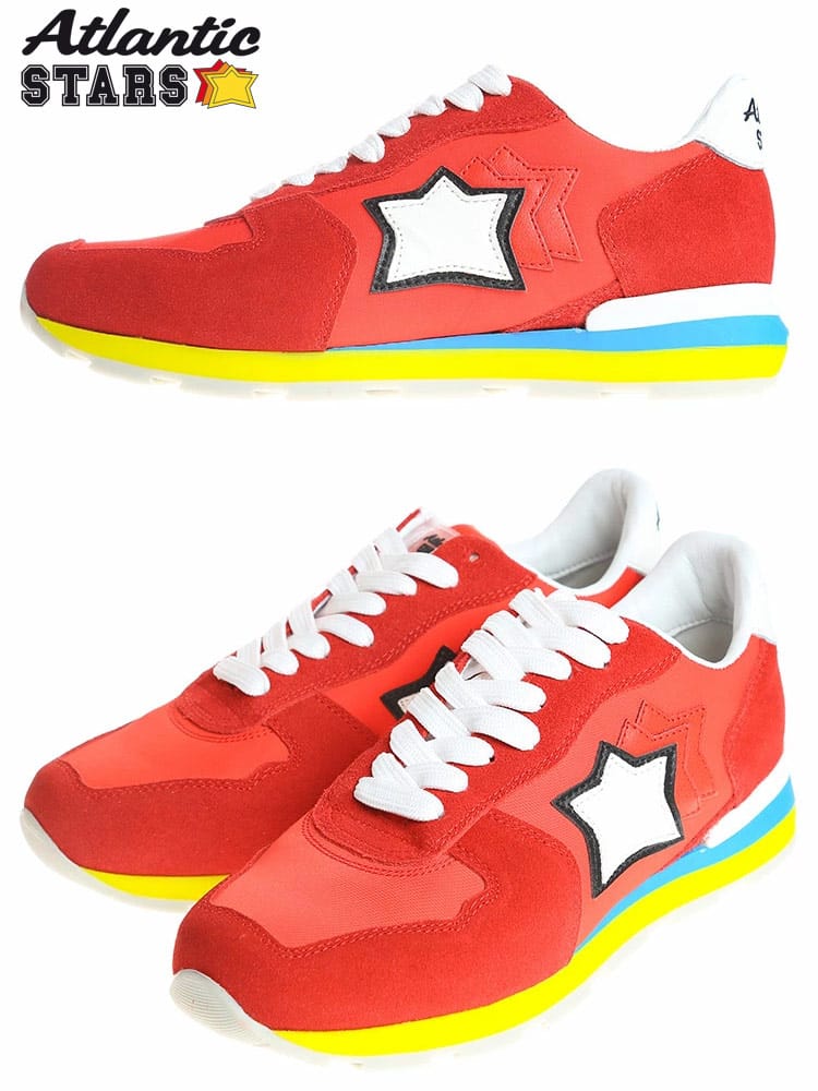 Atlantic STARS (アトランティックスターズ) スエード スター ローカットスニーカー ASANTARESRRWR ブランド