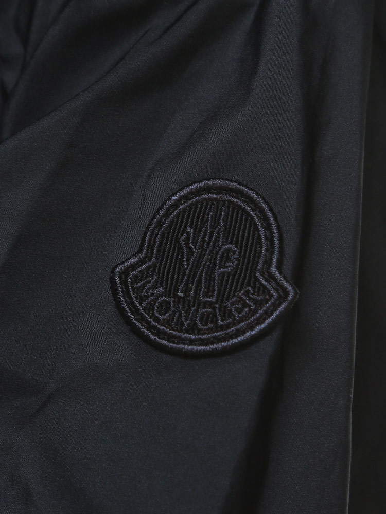 MONCLER モンクレール レディース ナイロン コート ロング ベルト 付き フード フルジップ ギャザー 薄手 ブ【サカゼン公式通販】