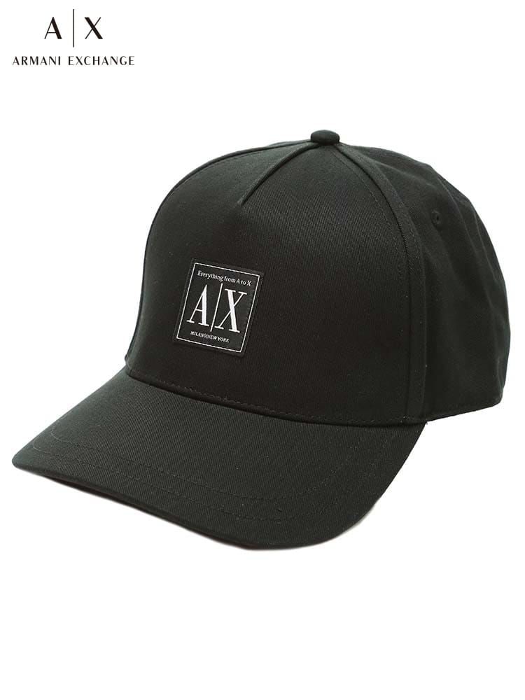 【オンラインストア限定】 アルマーニ ARMANI EXCHANGE アルマーニエクスチェンジ レディース ブランド BOX ロゴ キャップ 帽子 AEL9441552R102