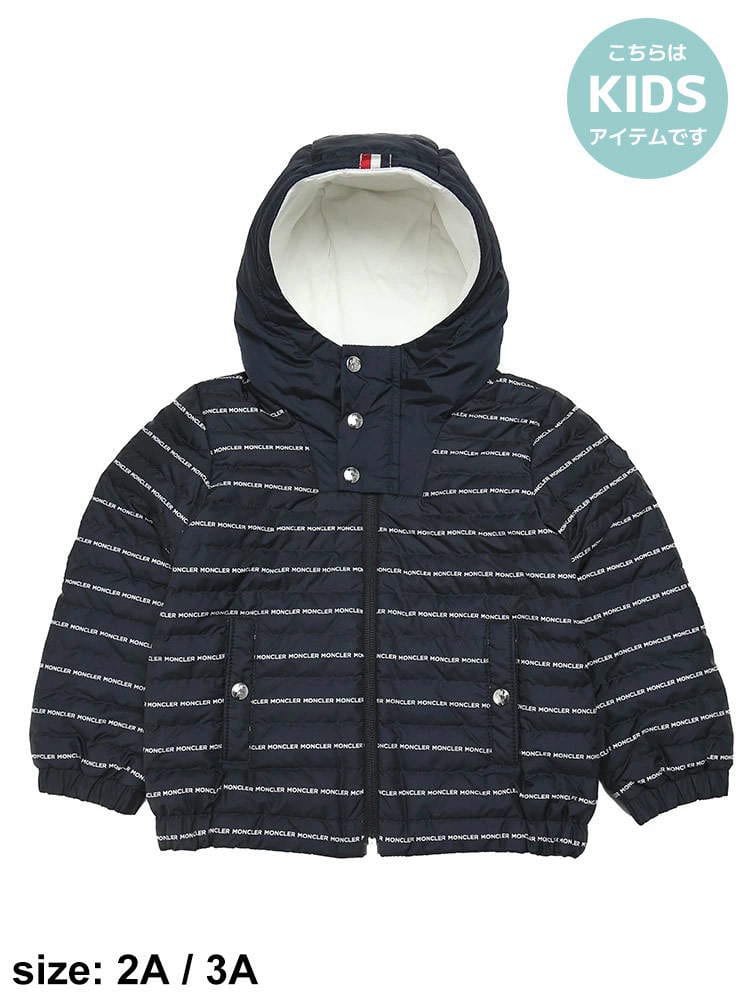 モンクレール キッズ ダウン MONCLER ブランド 子供服 ライトダウン アウター ロゴ 子ども 男の子 女の子 BERGO MCK1A00017595RF